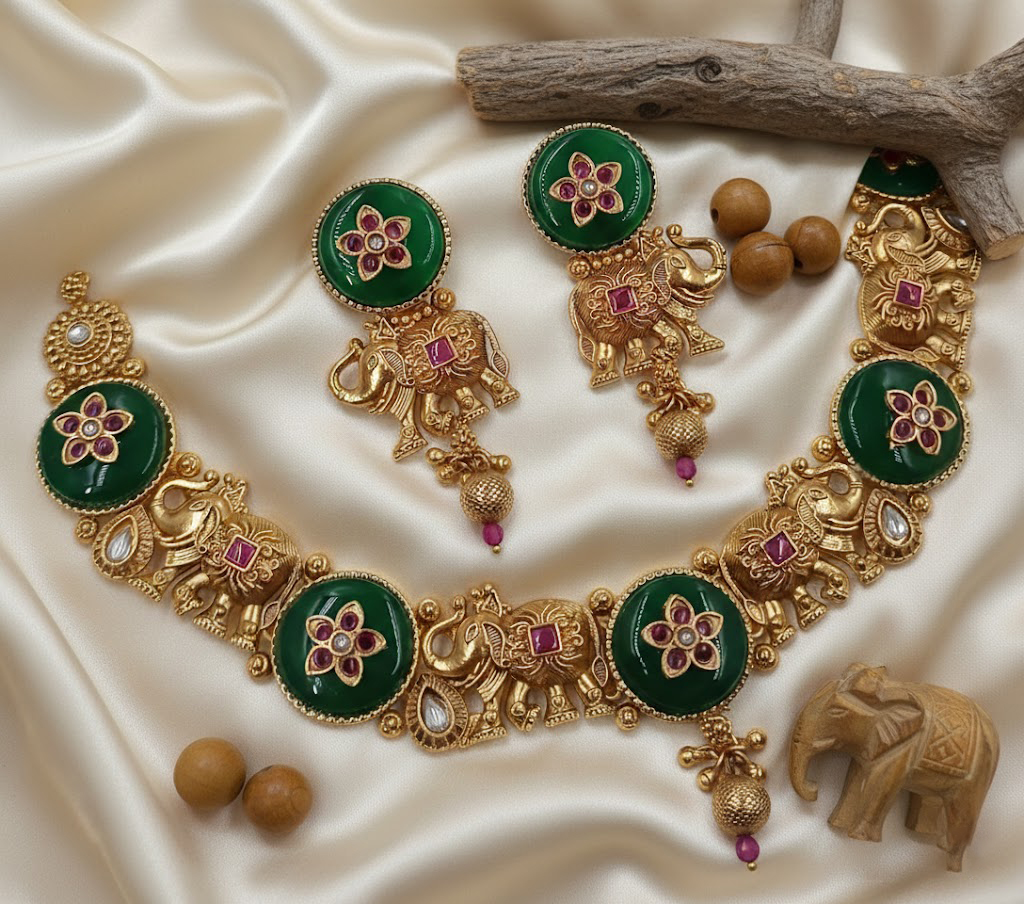 Premium Necklace & Earring Set