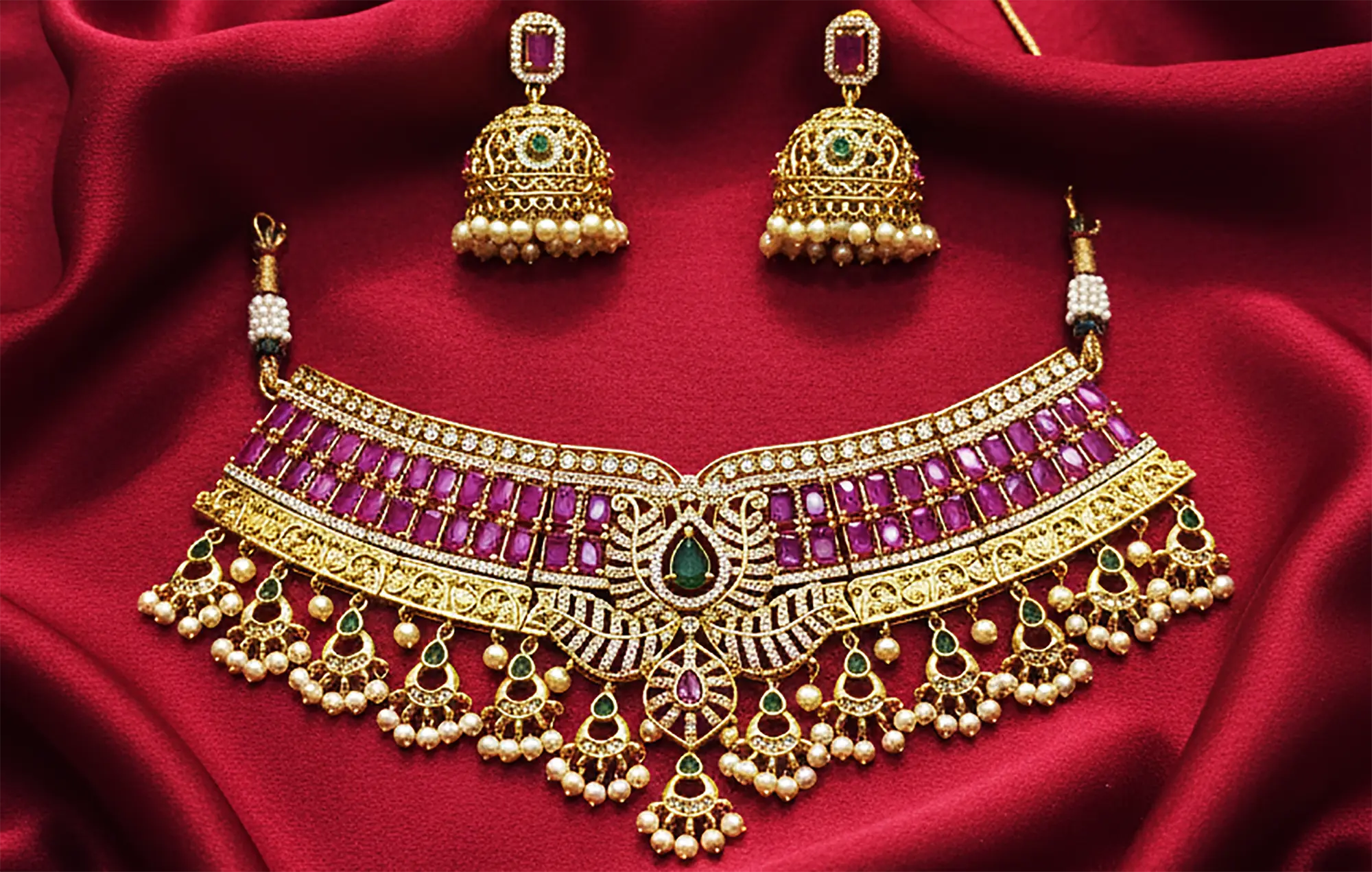 Wedding Jewellery Set by Srilaya